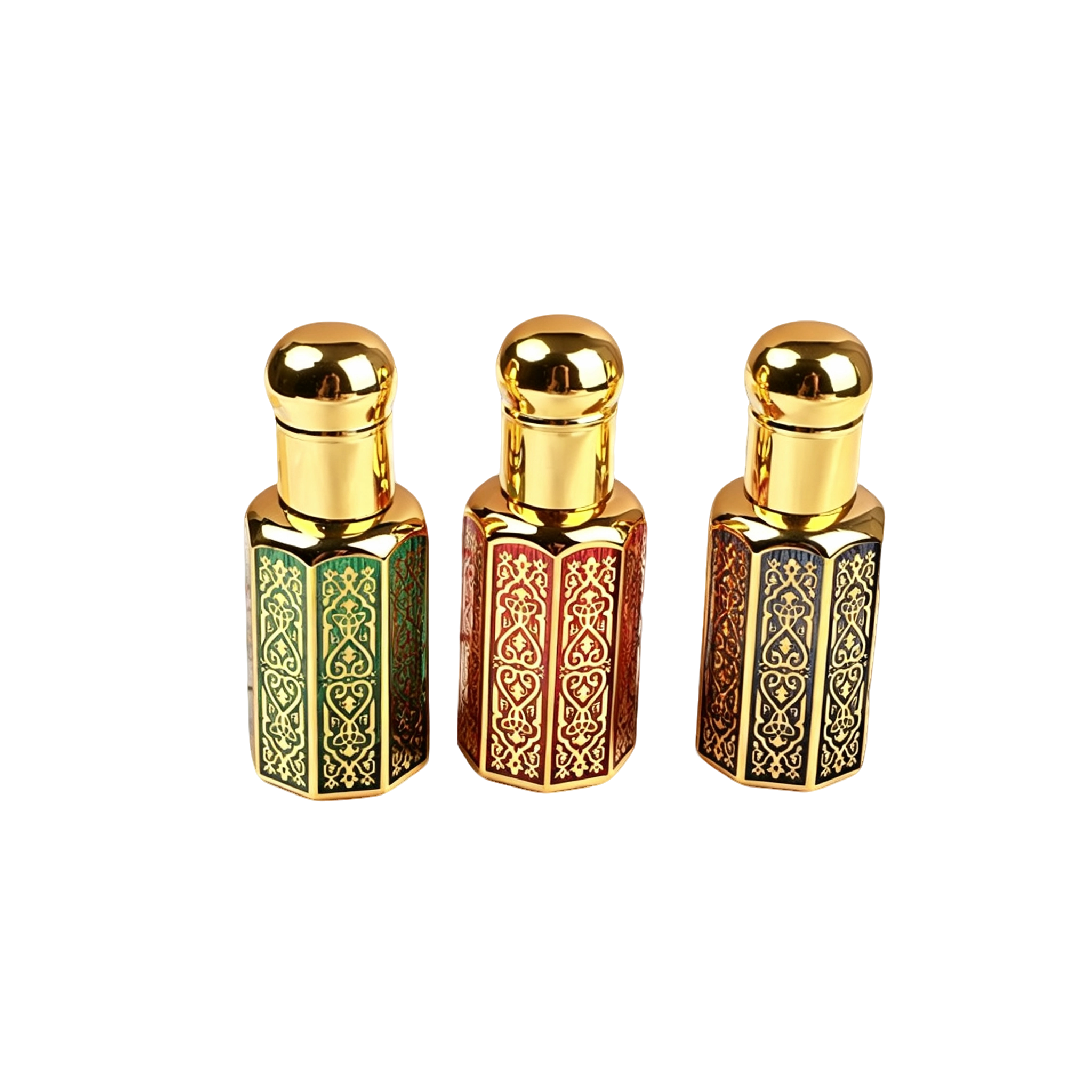 VT-GB-0010-主图 portable glass roller bottles essential oil massage vials 3ml 6ml 12ml