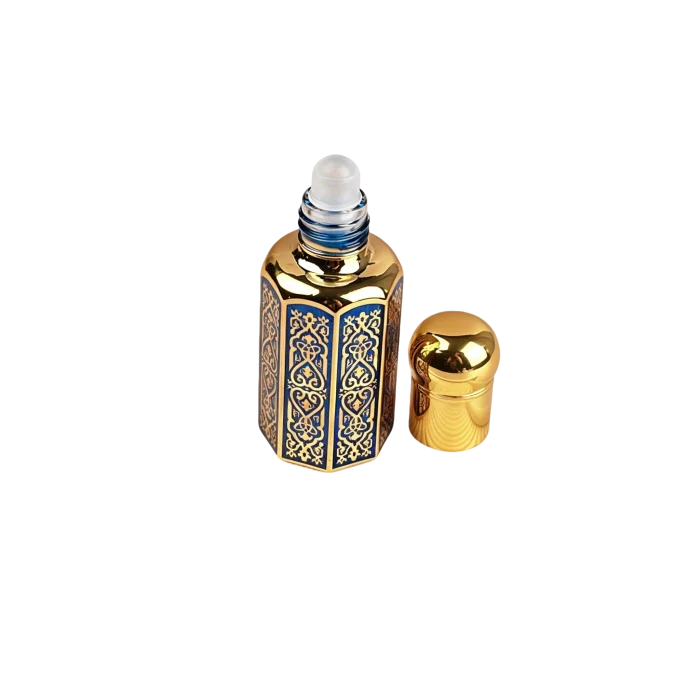3ml/6ml/12ml Portable Glass Roller Bottles, Empty Sample Roll-On Vials for Essential Oil Massage - Image 3