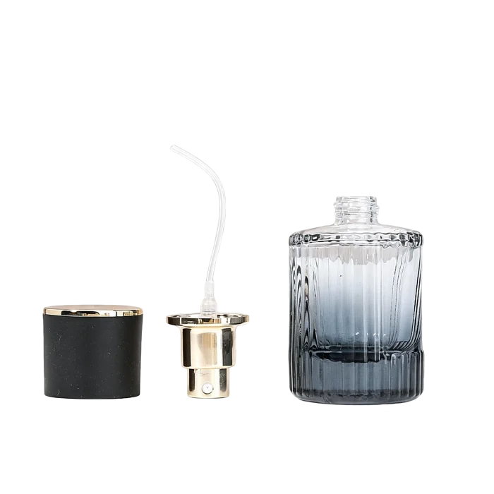30ml Elegant Empty Glass Perfume Spray Bottles, Portable Luxury Travel Refill Sample Fragrance Containers - Image 2