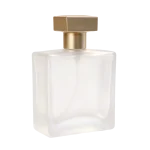 frosted glass perfume spray bottles 25ml 50ml travel refill vials
