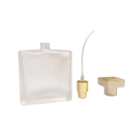 Luxury Frosted Empty Glass Perfume Spray Bottles, 25ml 50ml Portable Travel Refill Cosmetic Vials - Image 3