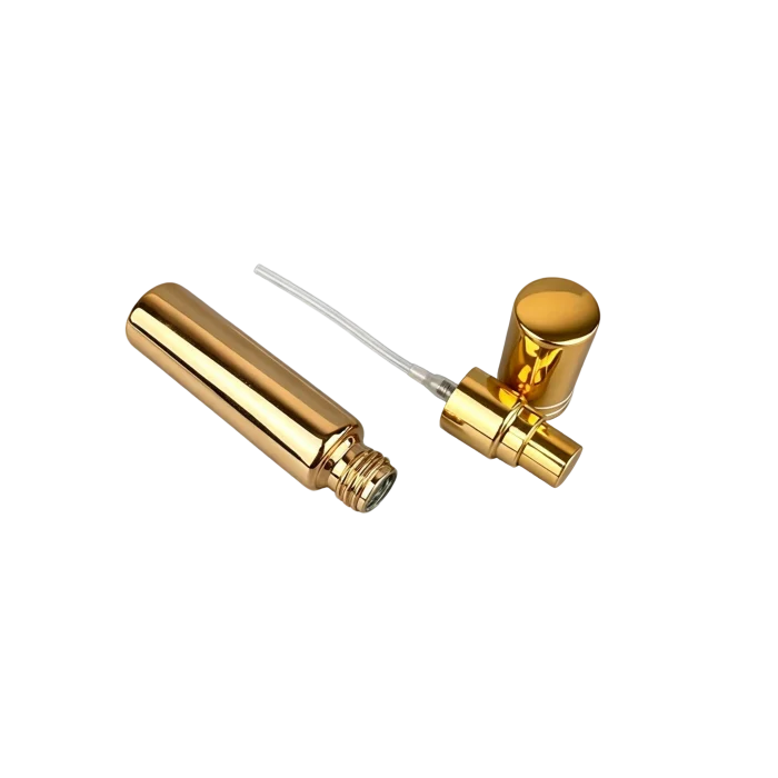 5ml,10ml Detachable Electroplated UV Glass Perfume Tube Bottles, Portable Empty Refill Containers for Toner & Hydrating Spray - Image 3