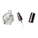 10ml Empty Rose Printed Glass Spray Bottles, Portable Refillable Perfume Travel Containers - Image 4