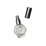 10ml Empty Rose Printed Glass Spray Bottles, Portable Refillable Perfume Travel Containers - Image 3