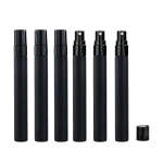 frosted black mist spray glass perfume bottles 5ml 10ml