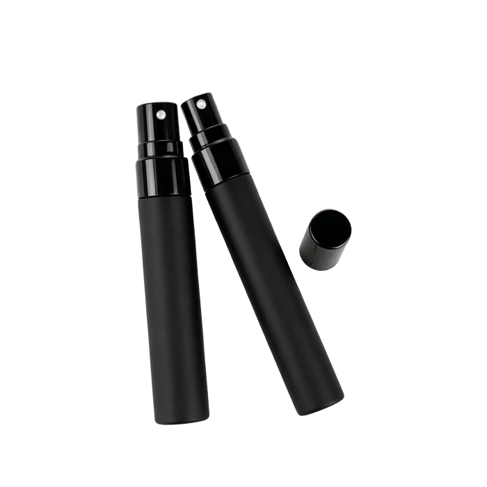 5ml 10ml Frosted Black Mist Spray Glass Perfume Bottles, Light-proof Vials - Image 2