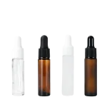 glass dropper bottles 10ml UV blocking essential oil cosmetic