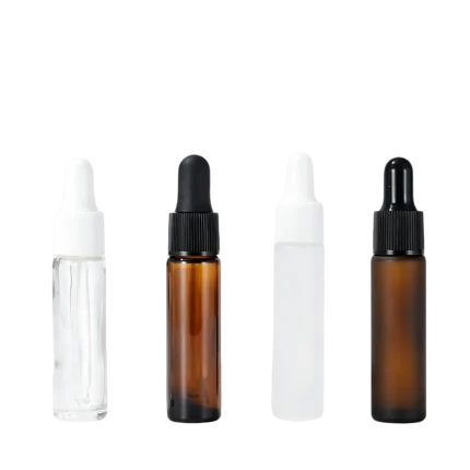 glass dropper bottles 10ml UV blocking essential oil cosmetic