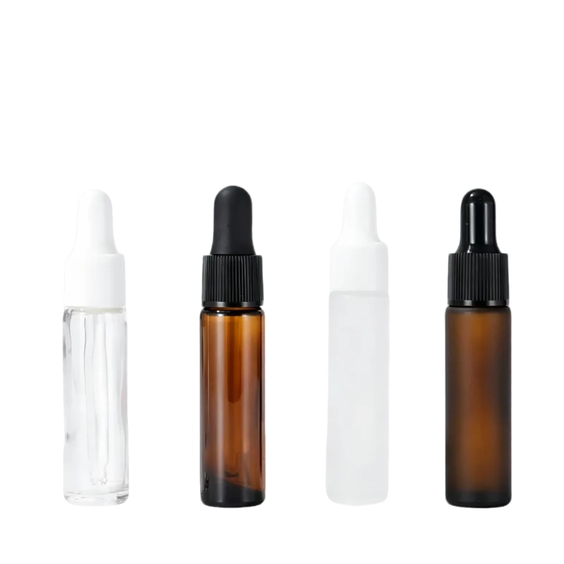glass dropper bottles 10ml UV blocking essential oil cosmetic