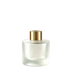 Frosted 50ml, 100ml, 200ml Cylindrical Aromatherapy Glass Bottles, Diffuser Glass Vessels, Matte Frosted Glass Jars - Image 2