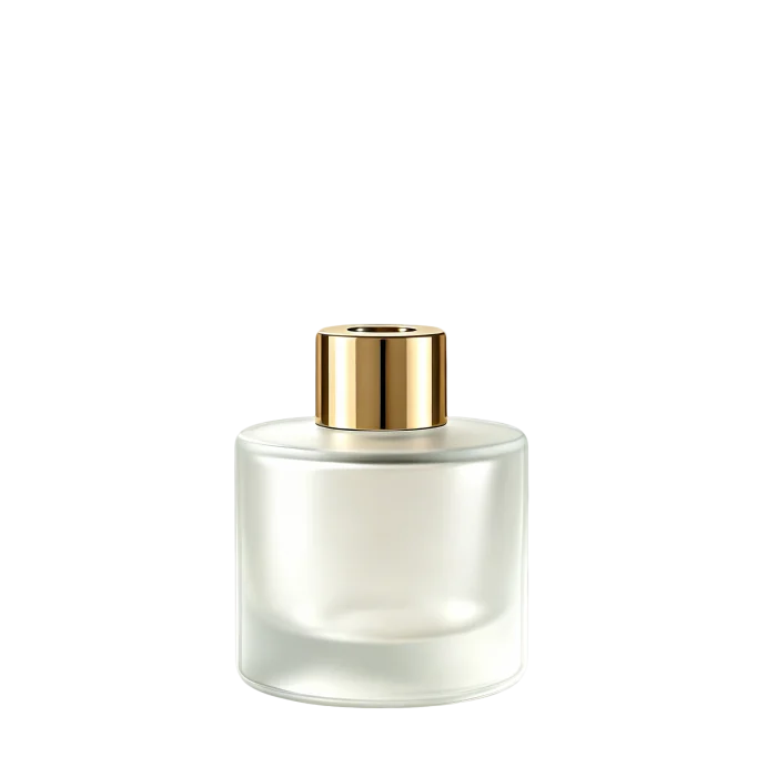 Frosted 50ml, 100ml, 200ml Cylindrical Aromatherapy Glass Bottles, Diffuser Glass Vessels, Matte Frosted Glass Jars - Image 2