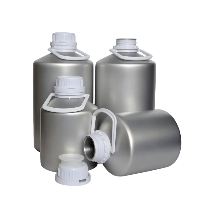50ml-1240ml Tamper-Evident Airtight Aluminum Bottles & Cans, Lightproof Metal Storage Containers for Essential Oils, Chemicals and Pesticides - Image 2