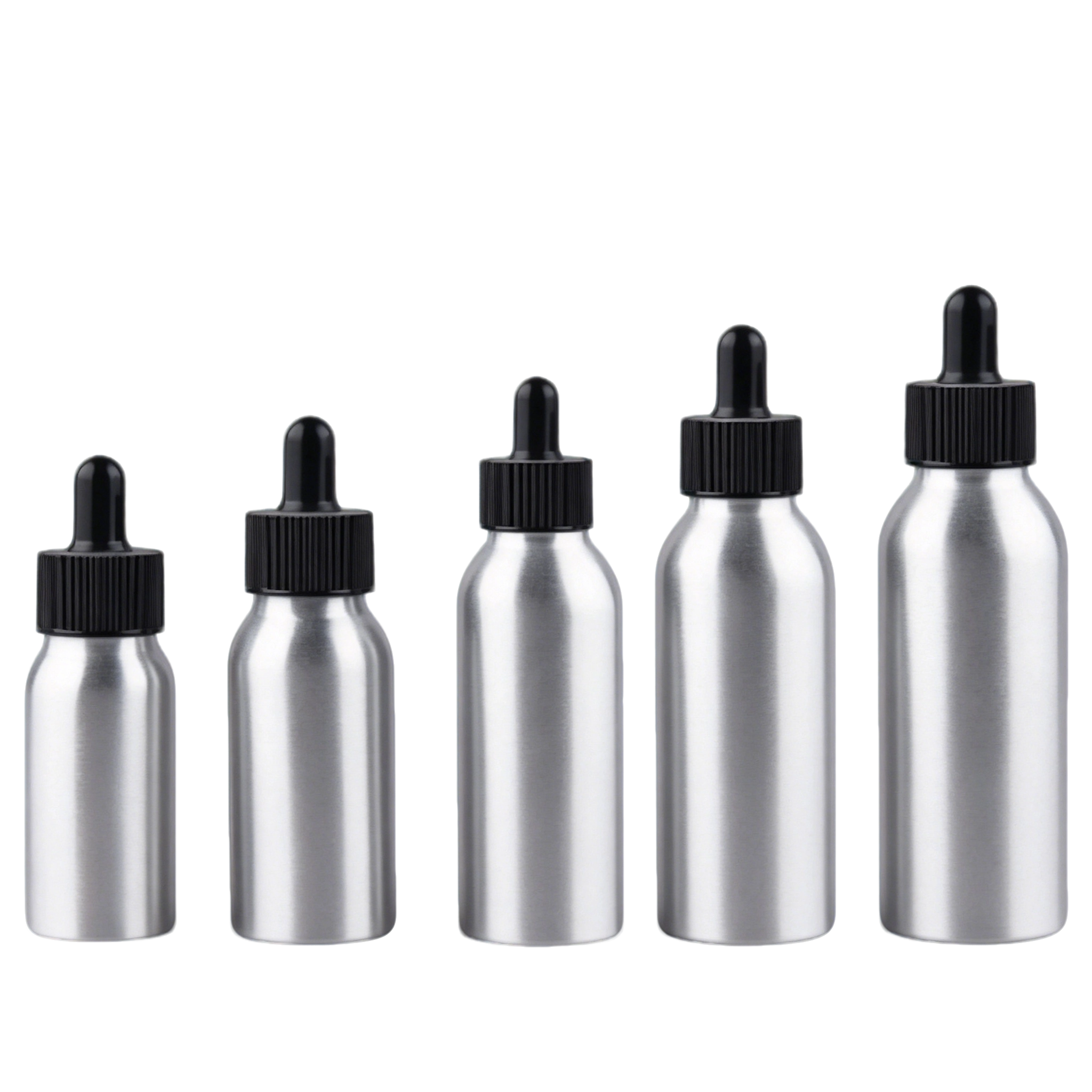 VT-MB-0003-主图 aluminum bottles with dropper caps 30ml 50ml 100ml
