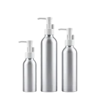 30ml 50ml 100ml 120ml 150ml 250ml 300ml Aluminum Bottles with Oil Pump Dispensers - Image 2