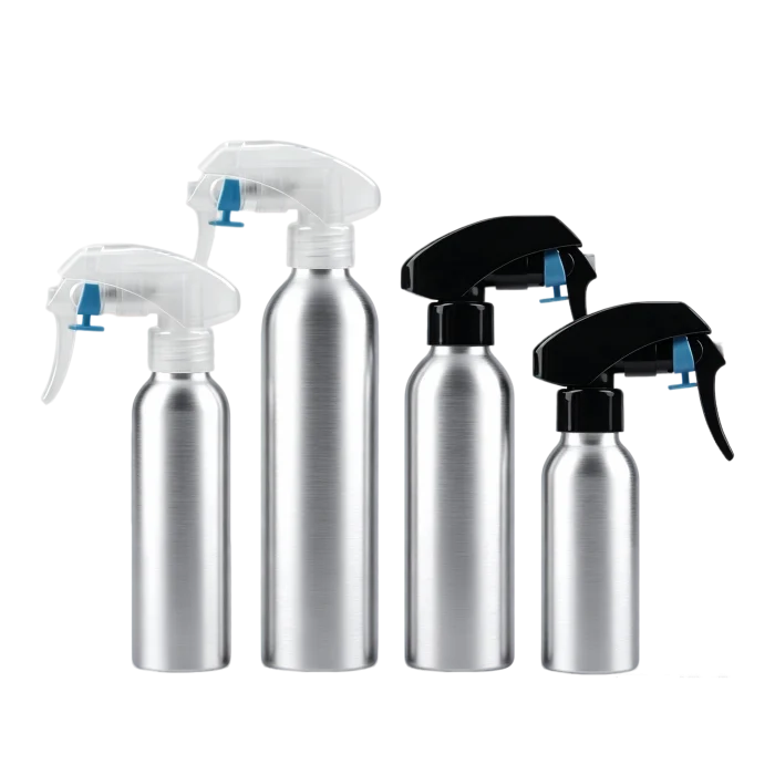 30ml 50ml 100ml 120ml 150ml 250ml Aluminum Bottles with Ultra Fine Mist Hand Sprayers - Image 3