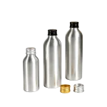 30ml 50ml 100ml 120ml 150ml 250ml Aluminum Bottles with Aluminum Caps (No Inner Stopper, With Sealing Gasket) - Image 2