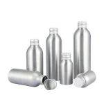 aluminum bottles with aluminum caps 30ml to 250ml