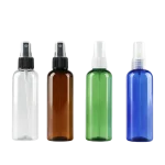 100ml PET fine mist spray bottles 7 colors