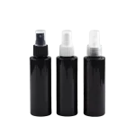 120ml Round Shoulder PET Spray Bottles, 7 Colors Pink White Clear Black Amber Green Blue In Stock - Image 2