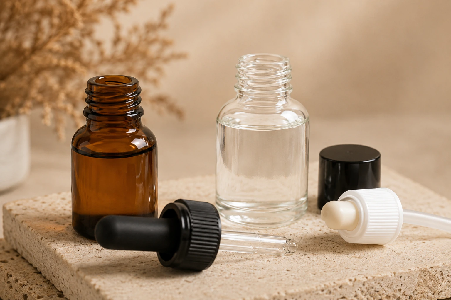 Cosmetic bottle neck finish and closure compatibility