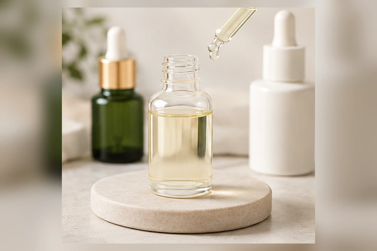 Dropper bottle packaging for skincare serum and oil formulas